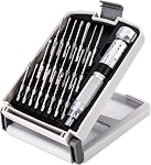 Jeu de tournevis de précision avec 22 Bits magnétiques pour tous les appareils électroniques,23-Piece | 22 en 1 Mini Jeu de tournevis, 22 S2 Bit de pilote à vis magnétique,Poignée extensible, pour montre portable pour ordinateur à lunettes