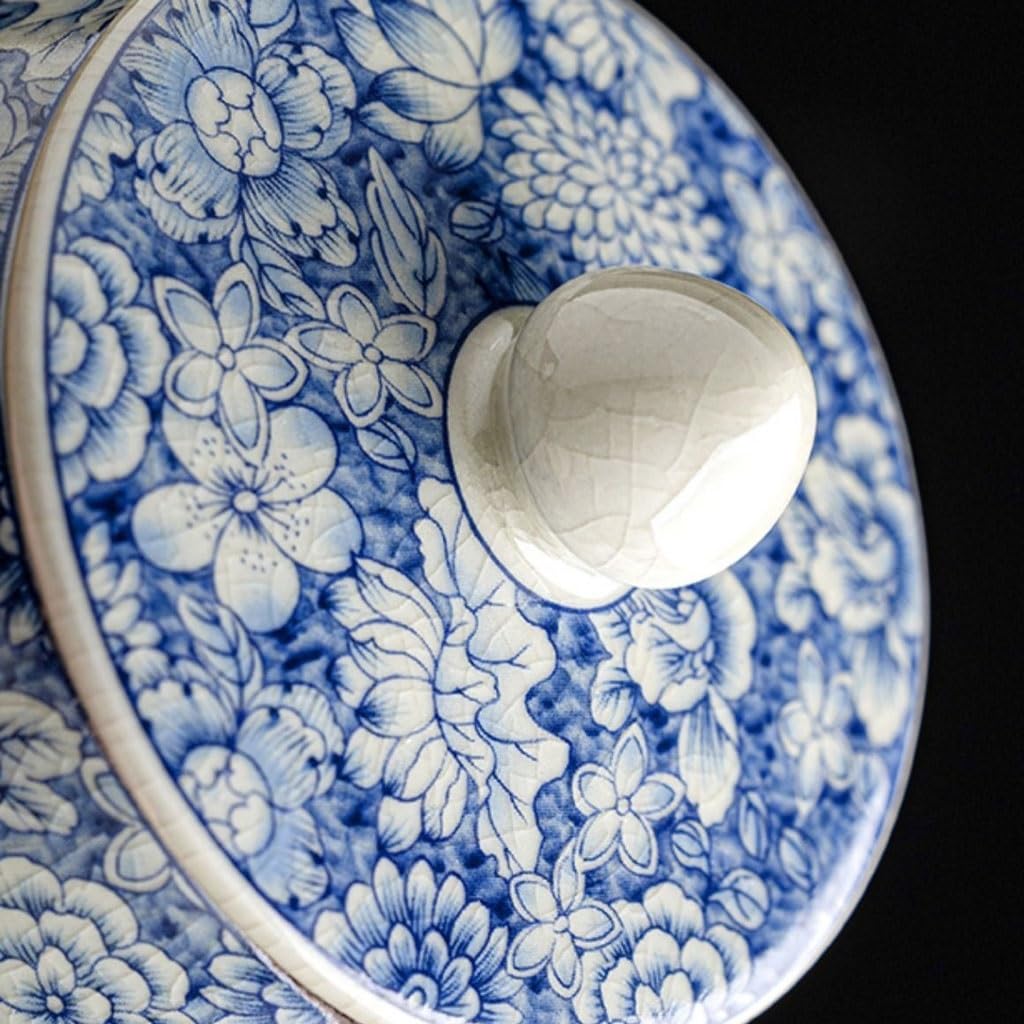 Masowe pojemniki na herbatę, hermetyczne pojemniki, pudełka ceramiczne do przechowywania liści, retro szklane pojemniki do domu