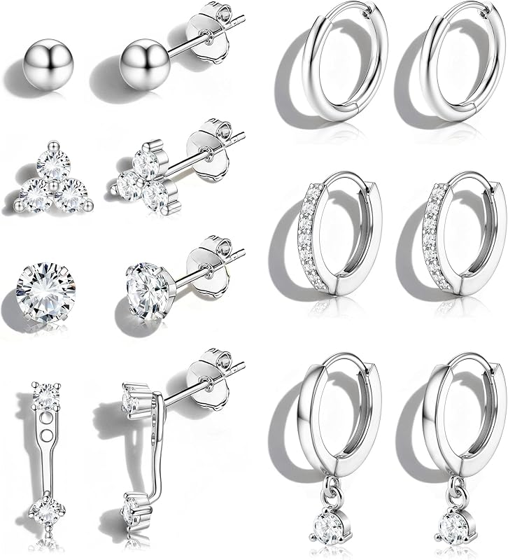 Hypoallergenic Earring Stacks for Women Stainless Steel Earrings