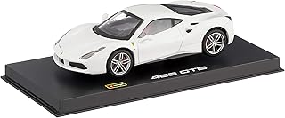 トミカプレゼンツ ブラーゴ シグネチャーシリーズ 1:43 488 GTB(白)