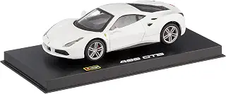トミカプレゼンツ ブラーゴ シグネチャーシリーズ 1:43 488 GTB(白)