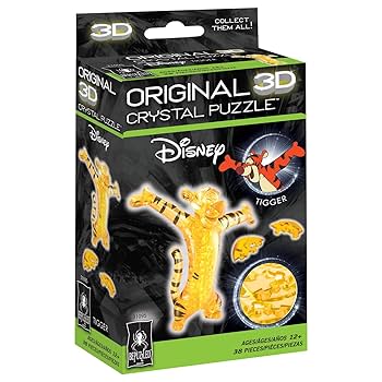 ディズニー⭐︎クリスタルパズル⭐︎パズル Amazon.co.jp: BePuzzled ディズニー ティガー オリジナル 3D