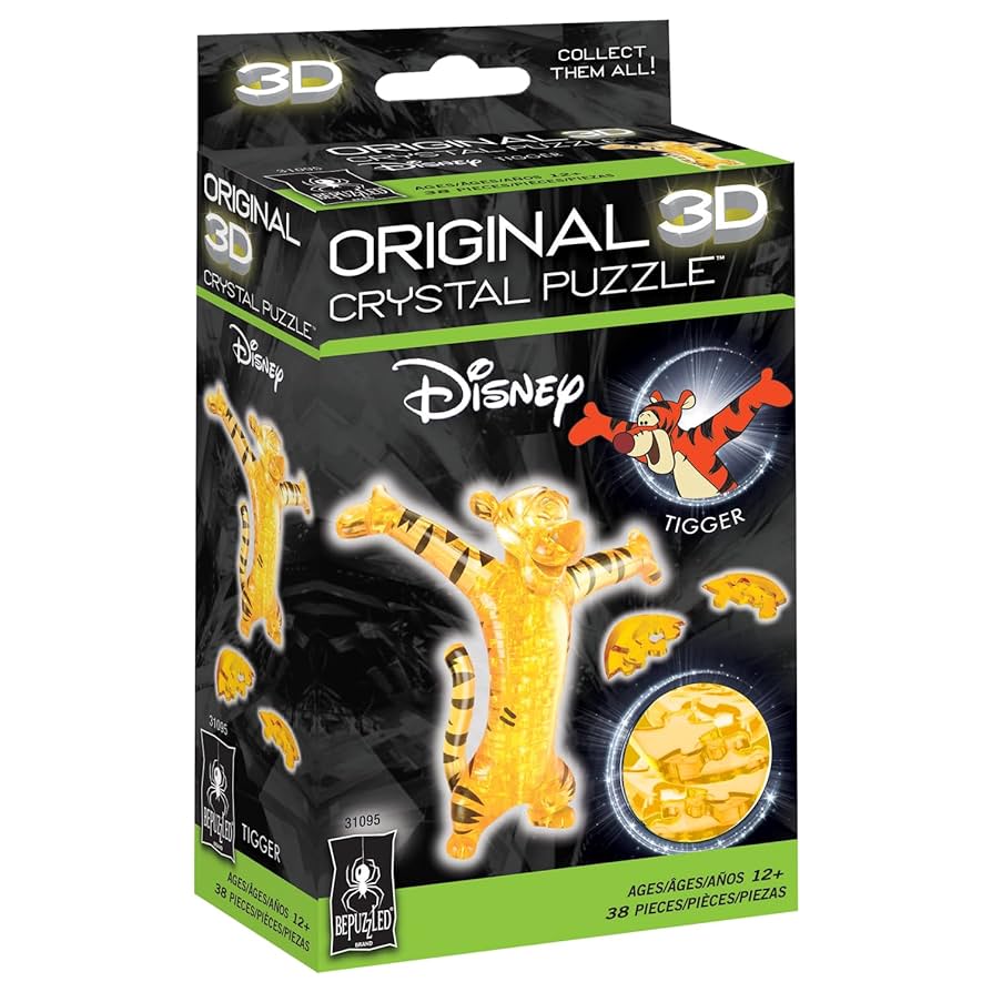 Amazon.co.jp: BePuzzled ディズニー ティガー オリジナル 3D