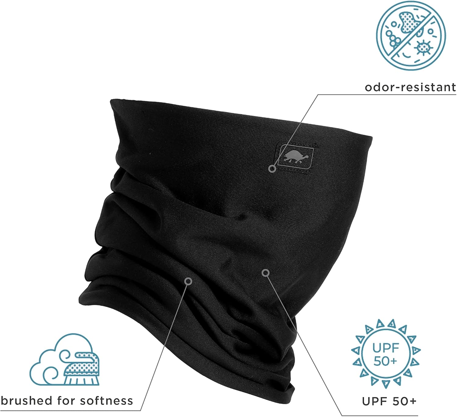 Turtle Fur Comfort Shell UV Pipe Dream Fleece Lined Neck Warmer