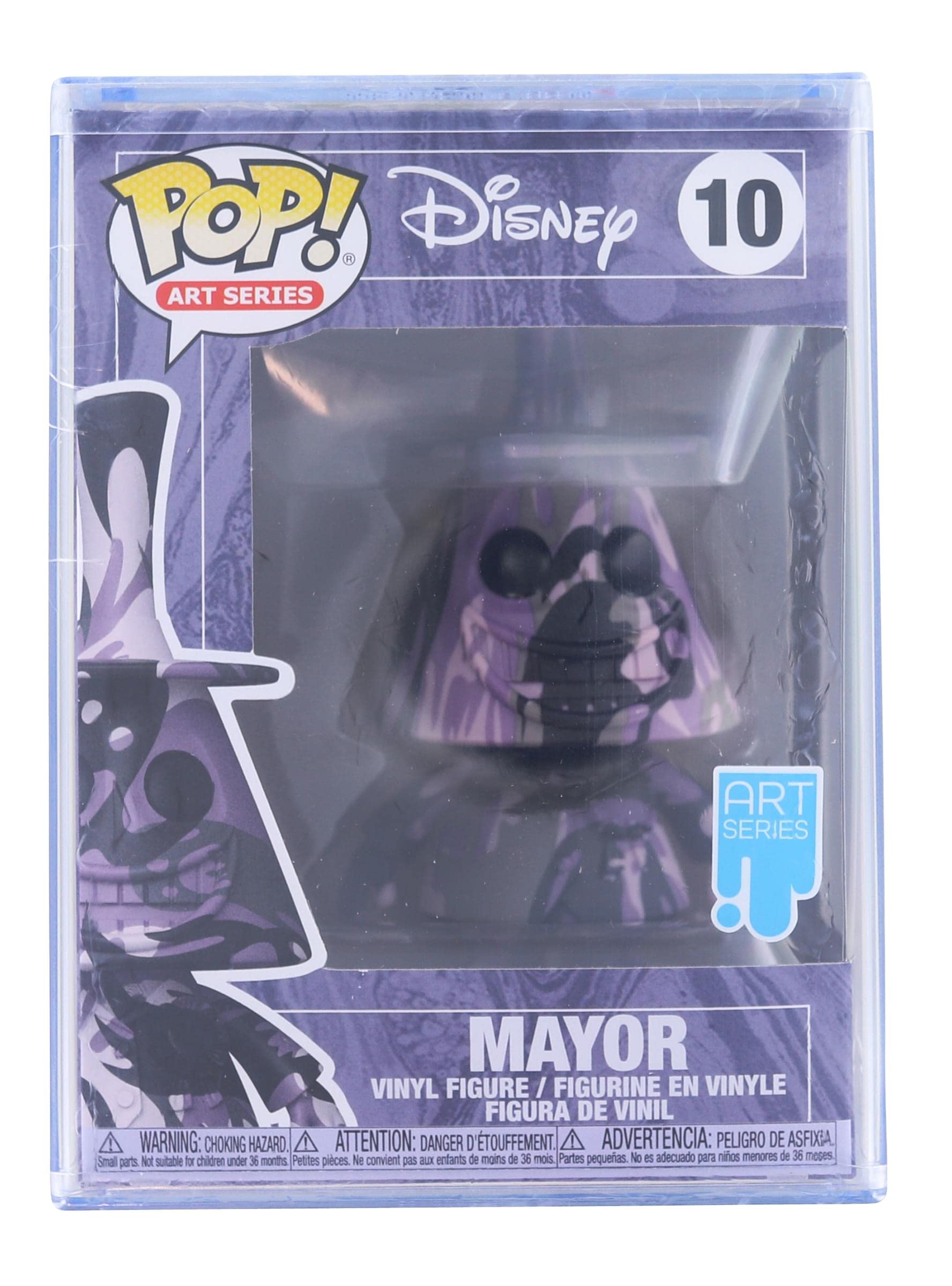 Funko POP! Disney: the Nightmare Before Christmas-Mayor - (Artist's Series) With Case - Collectable Vinyl Figure - Includes Premium Plastic Protector Display Case - Gift Idea - Official Merchandise