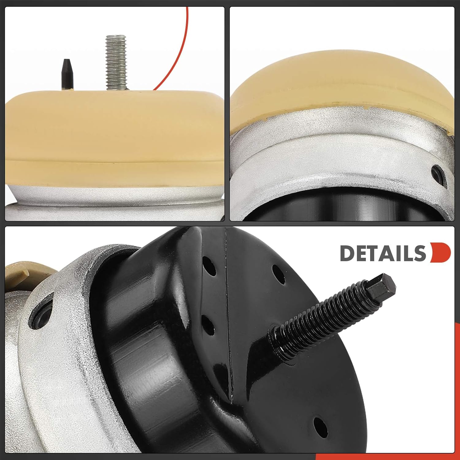 A-Premium 2PCS Front Left and Right Engine Motor Mount Kit Compatible with Jaguar XJ8/XJR/Vanden Plas 2004-2005, S-Type 2000-2008, Super V8 2005 & Ford Thunderbird 2002-2005 & Lincoln LS 2000-2006