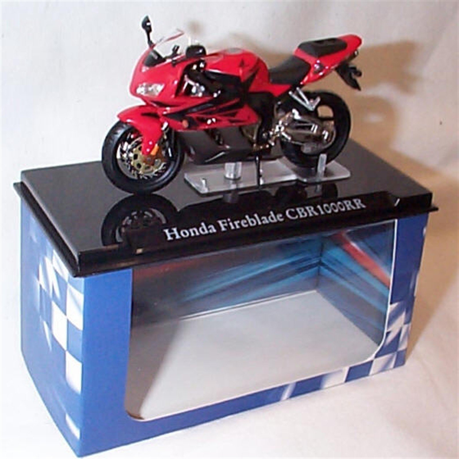 atlas editions red honda fireblade CBR1000RR bike 1:24 scale diecast model