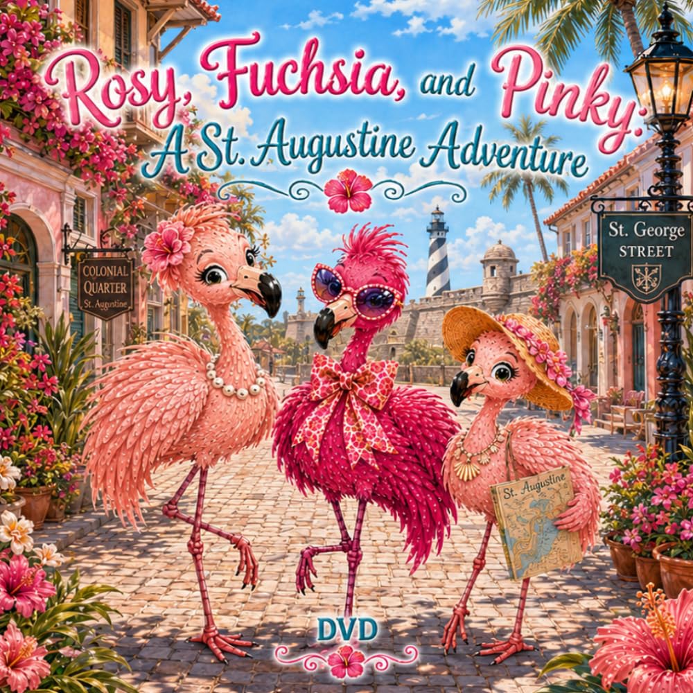 Rosy, Fuchsia, and Pinky: A St. Augustine Adventure