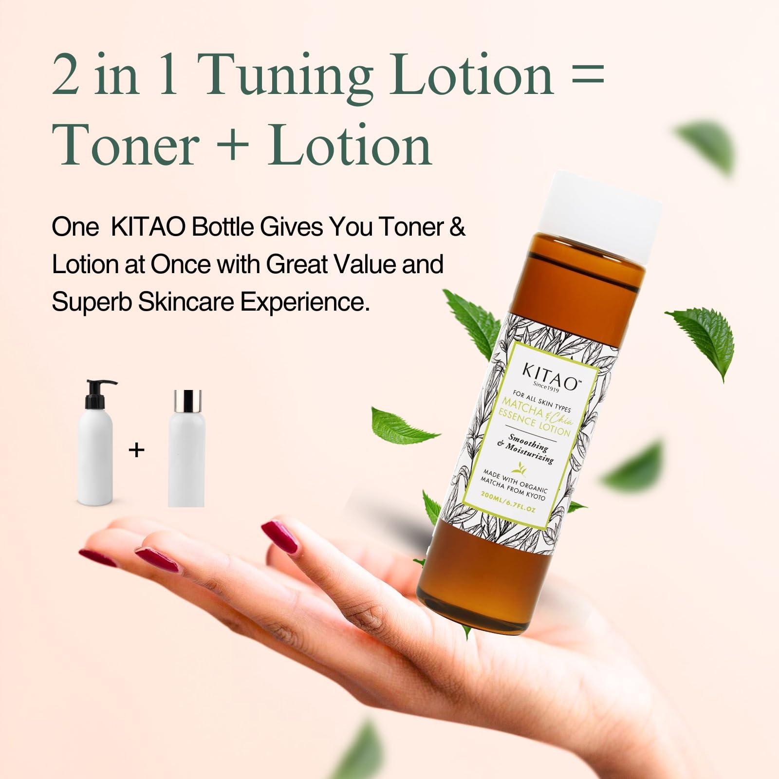Amazon.com : KITAO Matcha Face Moisturizer for Women & Men, Non