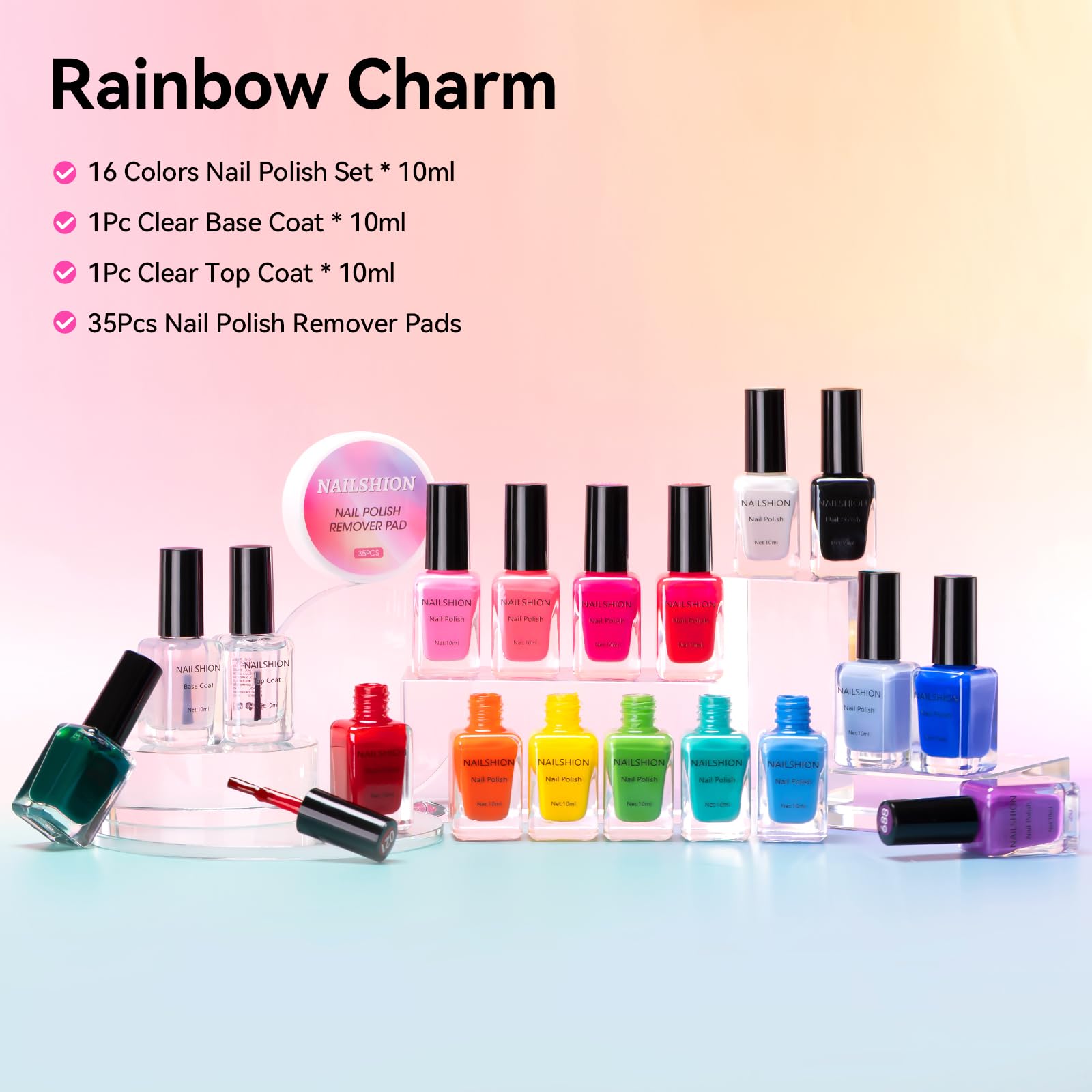 Nailshion Air-Dry Non-Gel Nail Polish
