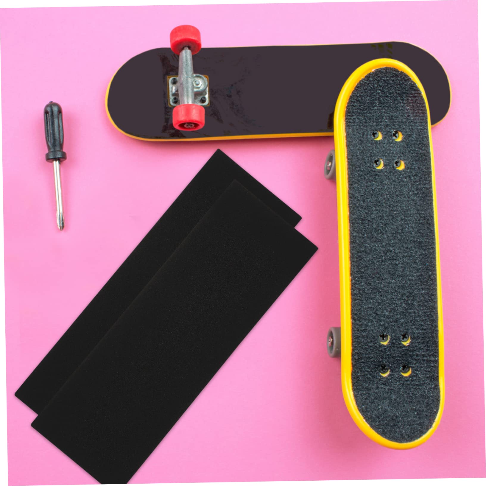 ABOOFAN 50stücke Schaumstoff Grip Tape Für Finger-Skateboards rutschfeste Aufkleber Mit Selbstklebender Rückseite Skateboards