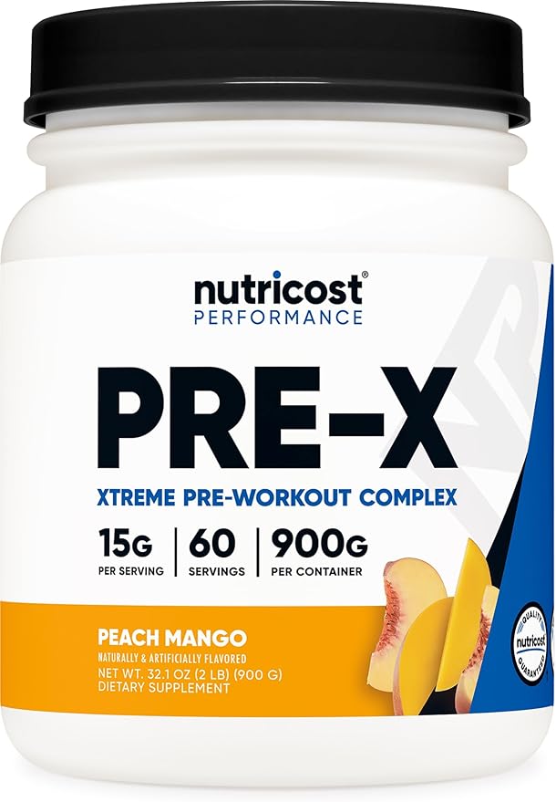 Buy Nutricost Pre-X Xtreme PreWorkout Powder Complex Online in Pakistan - 60 Servings