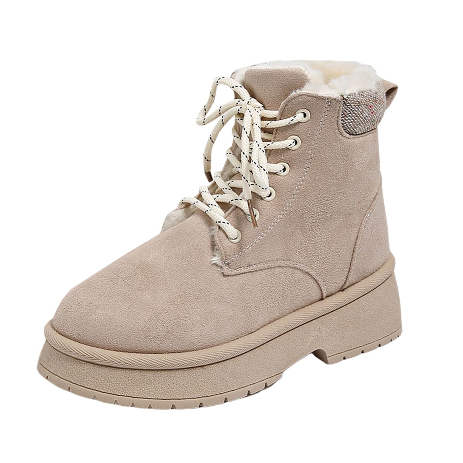 Apres Ski Femme Bottes De Neige Hiver Boots Bottine Imperméable Chaussures Après Grand Froid Botte Pour Chaussure Randonnée D'hiver Bottines Fourrées Glacia Barefoot Botas Snow Raquette Apres-Ski