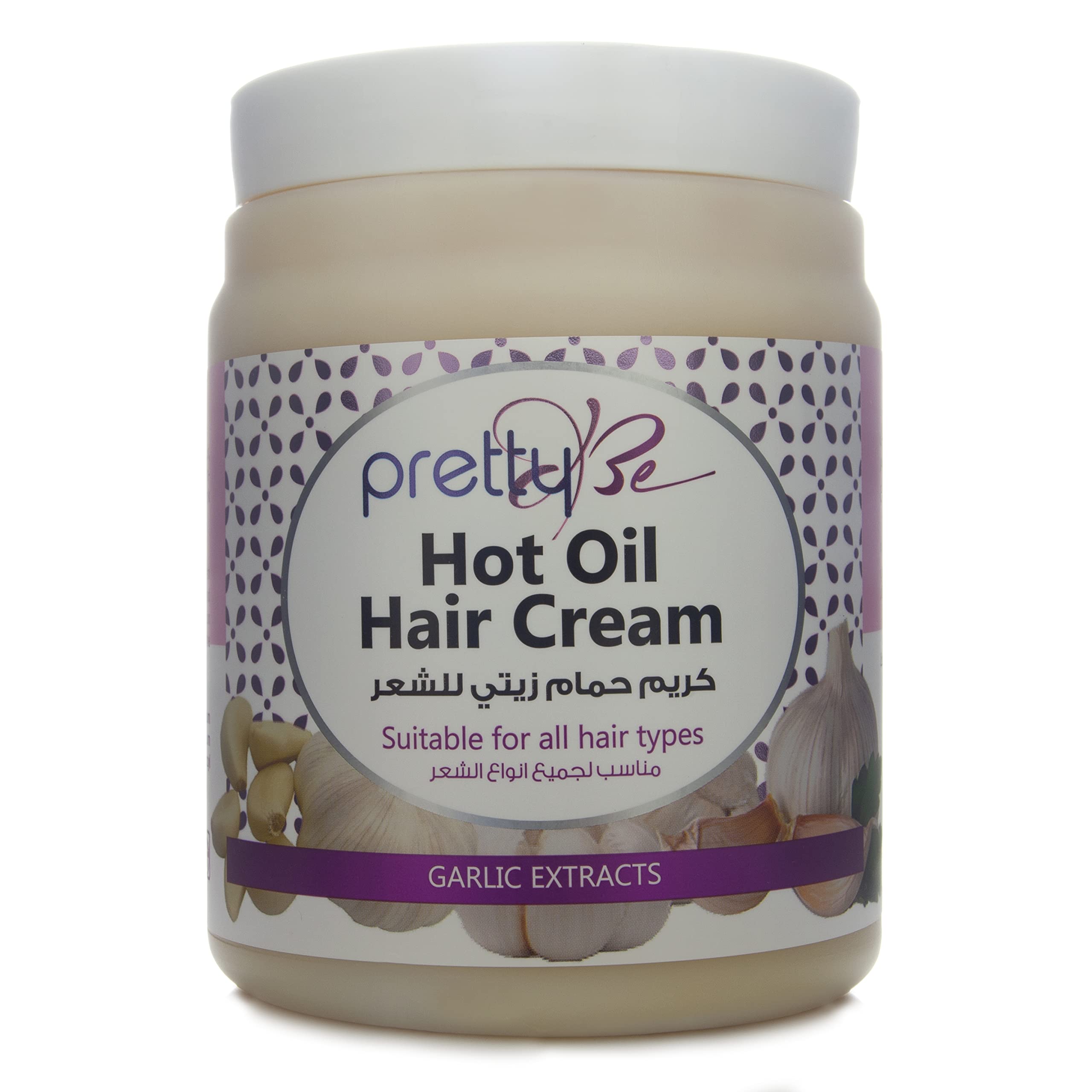 Hot oil Hair Cream Garlic Extracts, 1000ml