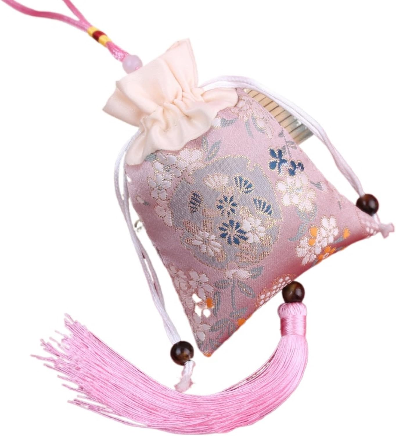 Chinese Medicine sachets, Wormwood Roses, Dried Flowers, Mugwort Leaves, Lemons, Lavender, Chinese Herbal Medicine, DIY Sachets, Portable sachets (Calm The Mind Light Blue)