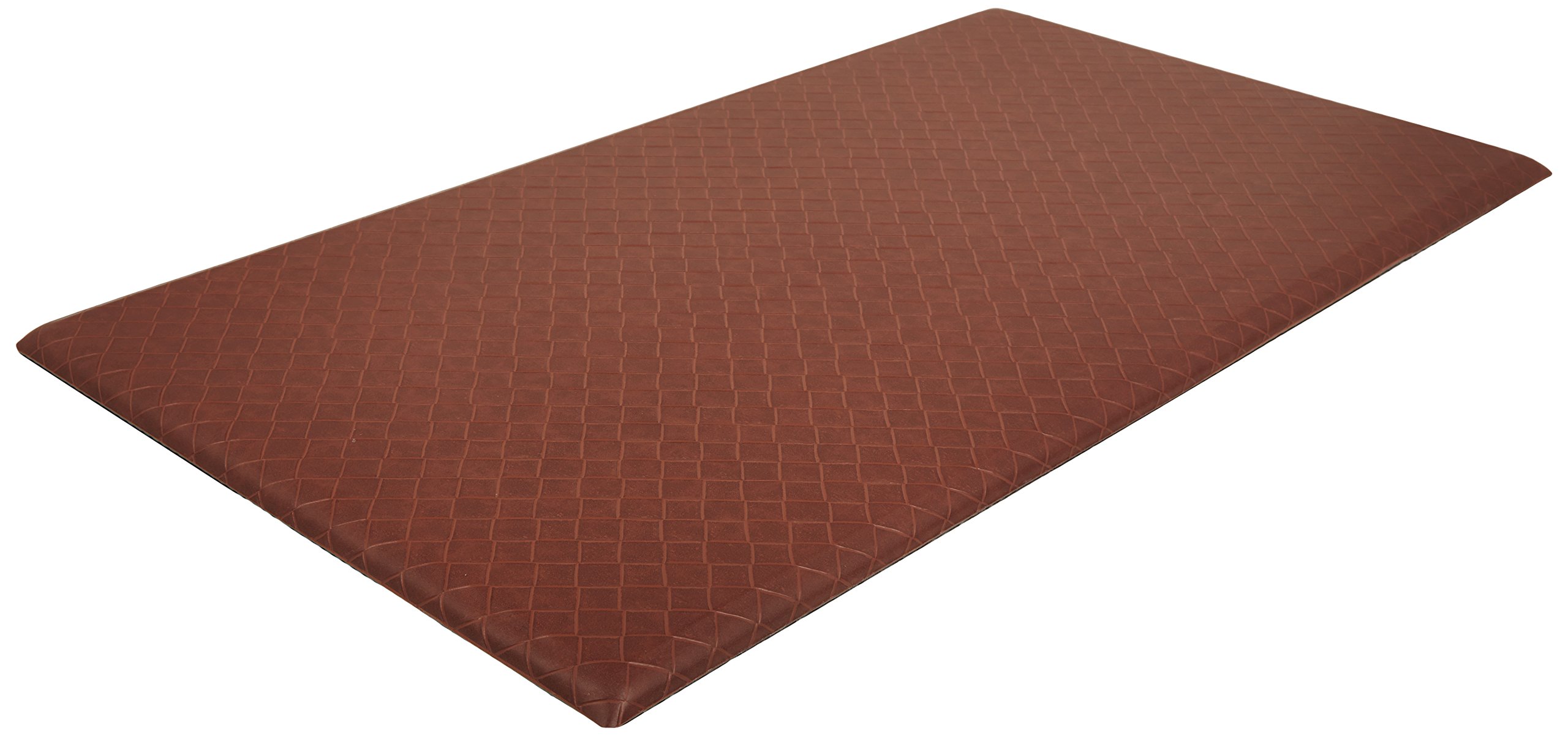 Amazon Basics AntiFatigue Standing Comfort Mat for Home and Office 20 x 36Inch, Light Brown