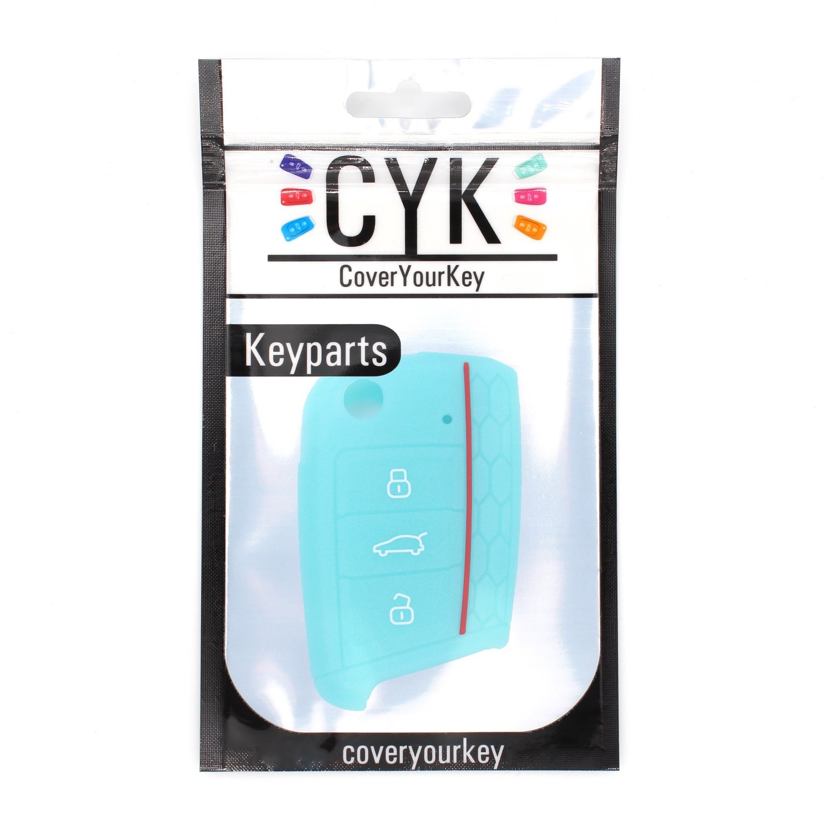 Cover Silicone Per Chiavi Auto | Protezione Anti-Graffio Per VW, Golf, Polo, Skoda - Foto 10