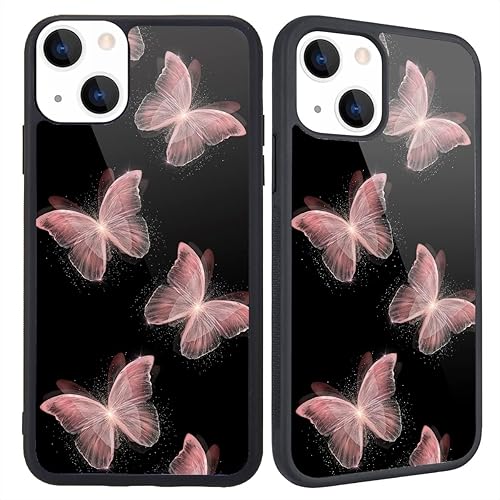 Miniatura 8 de MAYCARI Funda compatible con iPhone 13, diseño de dinosaurio de dibujos animados azules para niñas y mujeres, diseño de animales lindos animales,