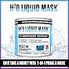 H20 Liquid Masking Fluid | 2-in-1 Masking Tape & Primer (1 Litre) - Simple Application, Easy Peel, No Residue - Interior and Exterior Usage - Dual Purpose Peelable Mask
