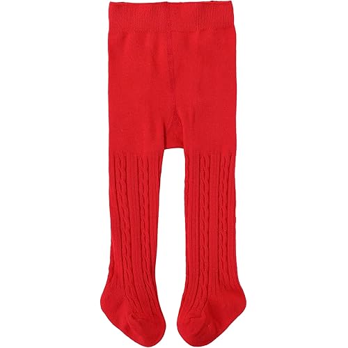 Zando Infant Soft Tights Toddler Seamless Leggings Tights for Baby Girls Winter Knit Warm Newborn Pants Stockings