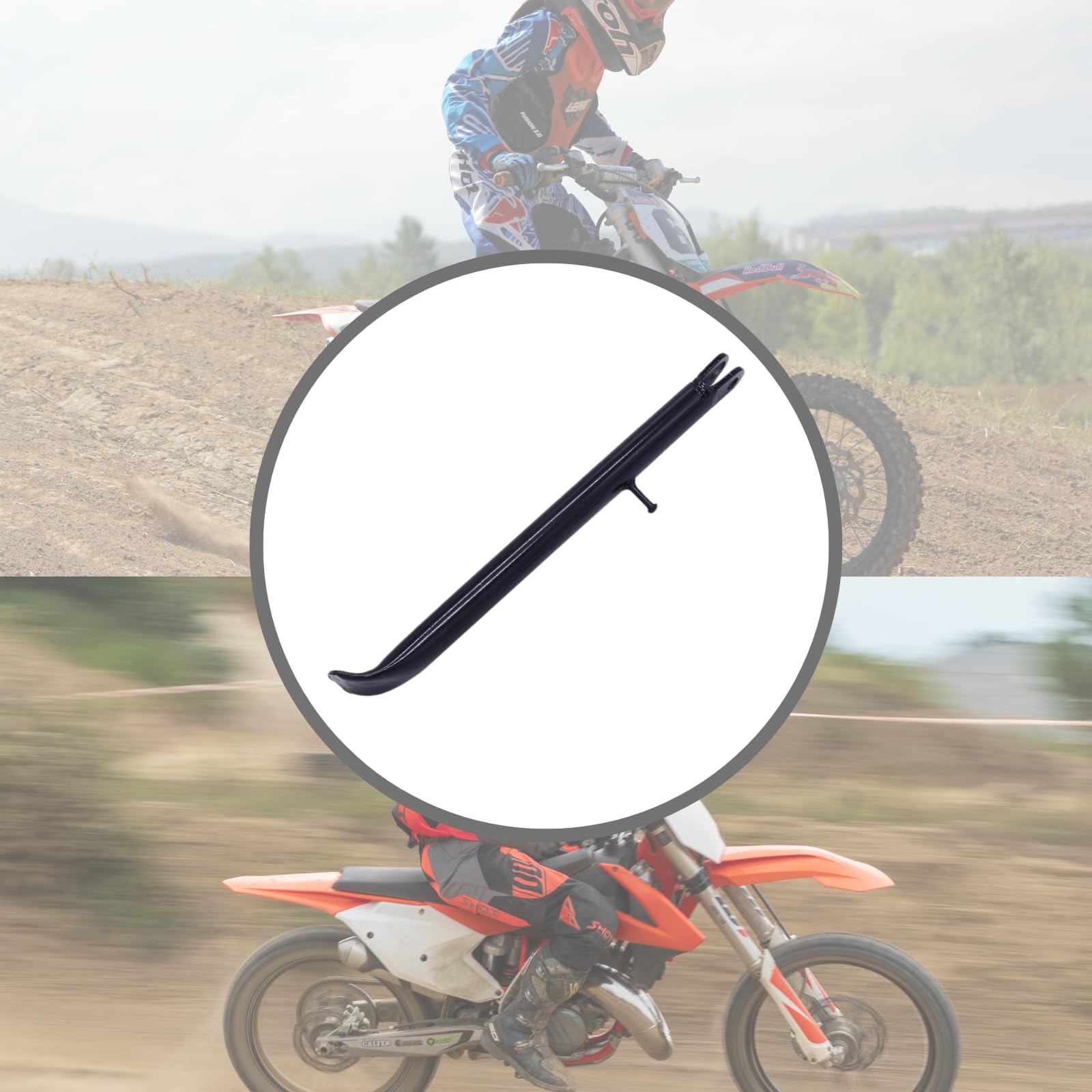 Motorrad Seitenständer 310mm - Für Dirt & Pit Bikes 70-200ccm
