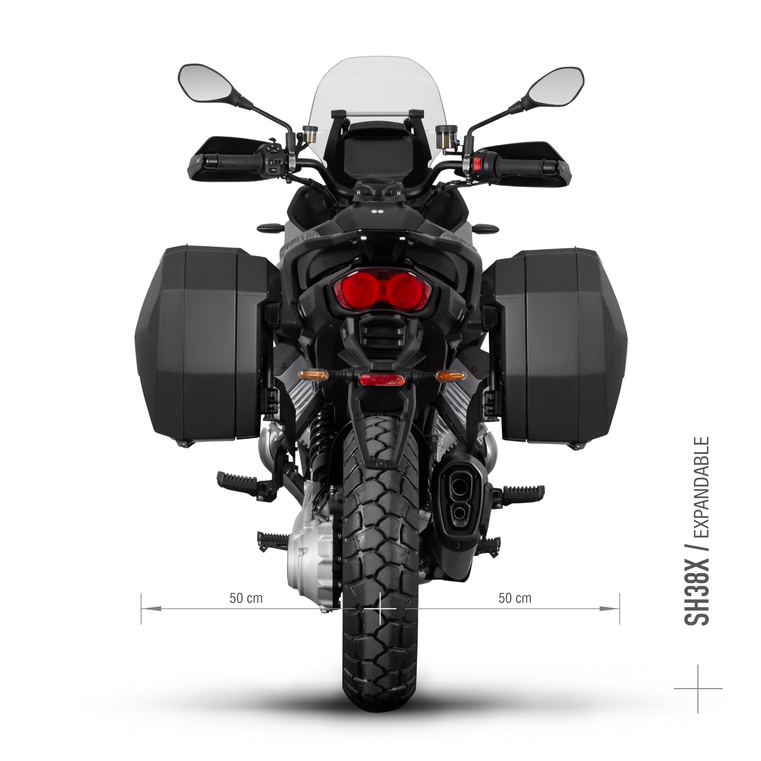 SHAD 3P System Moto Guzzi Stelvio 1000