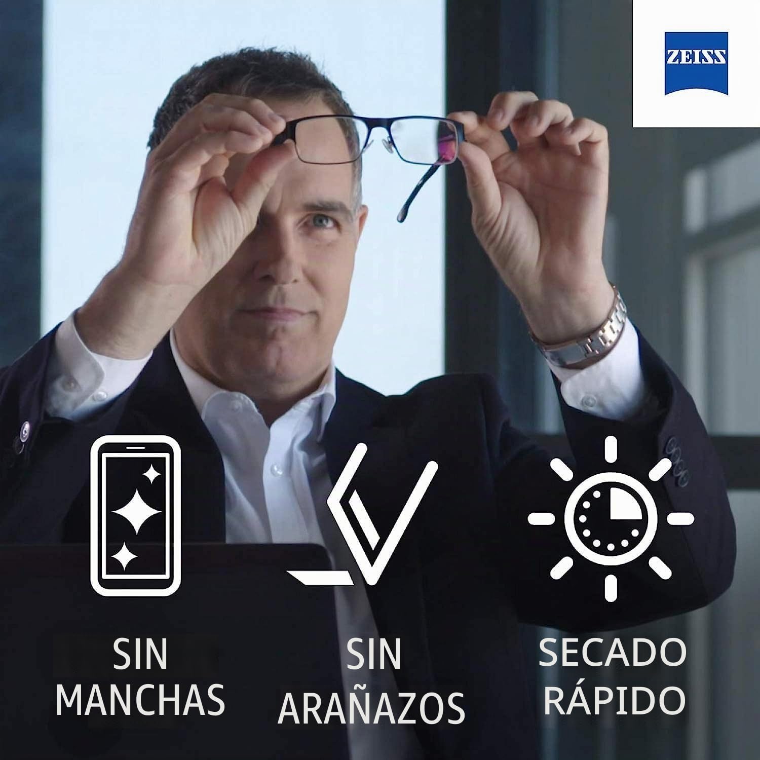 Zeiss - Toallitas para lentes, paquete de 200