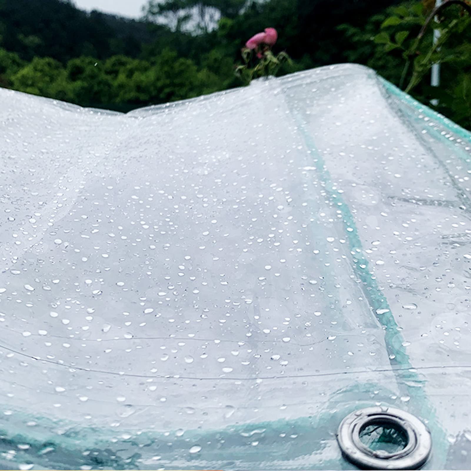 Rideaux D'Extérieur Imperméables Pour Terrasse, Pergola Ou Porche - Protection Élégante Contre Intempéries (2 Pièces) - 6