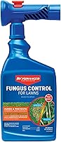 BioAdvanced Fungus Control for Lawns - Ready-to-Spray Fungicide, 32 oz Covers 5,000 sq ft, Rainproof 1-Month Protection