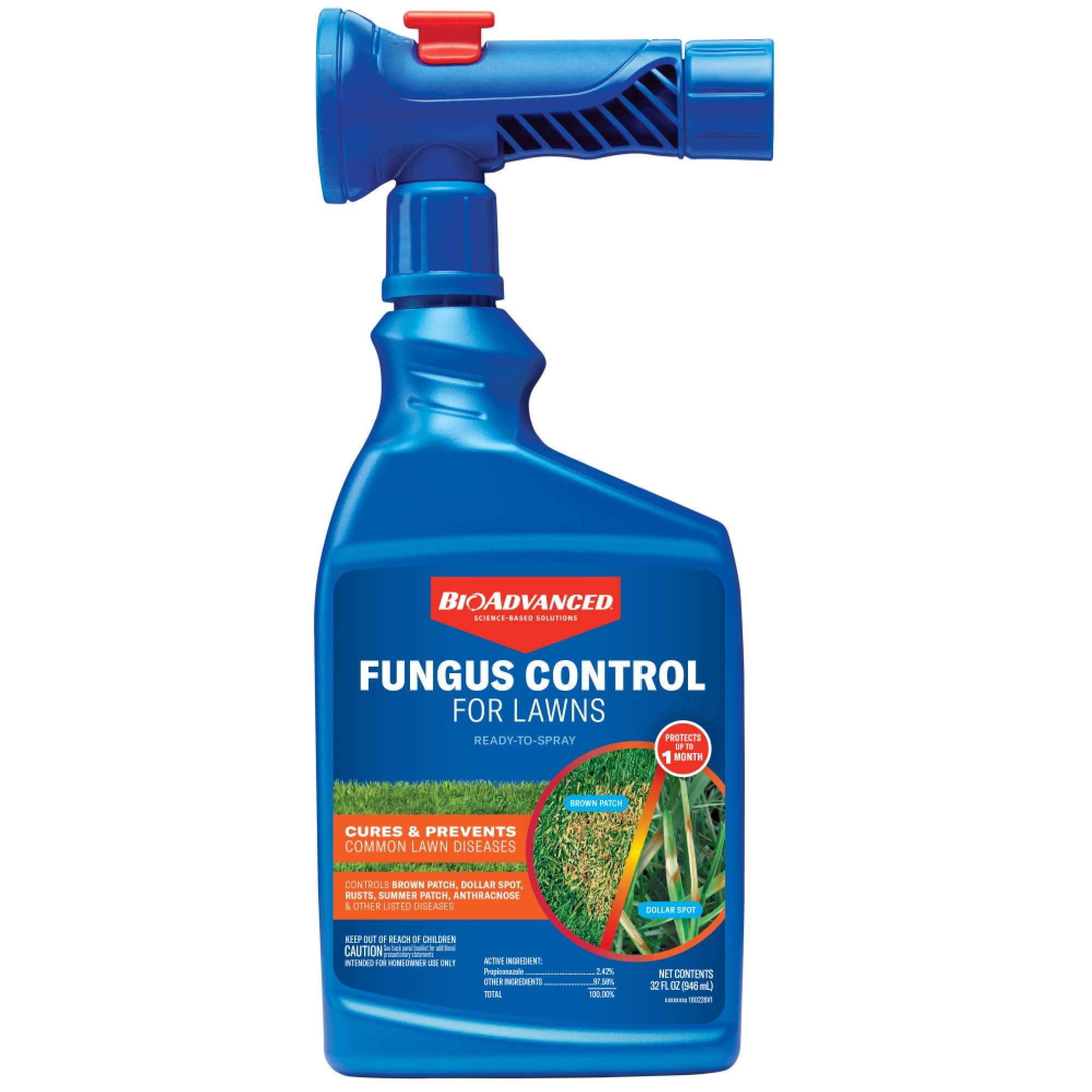 BioAdvanced Fungus Control for Lawns, Ready-to-Spray, 32 FOZ, 5,000 Sq Ft