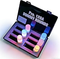 Vista 9 de Artemis Tapas de Seguridad Rondas de Entrenamiento Simuladas Reutilizables Múltiples Estilos con Peso Cercano al Real para Práctica de Fuego en Seco