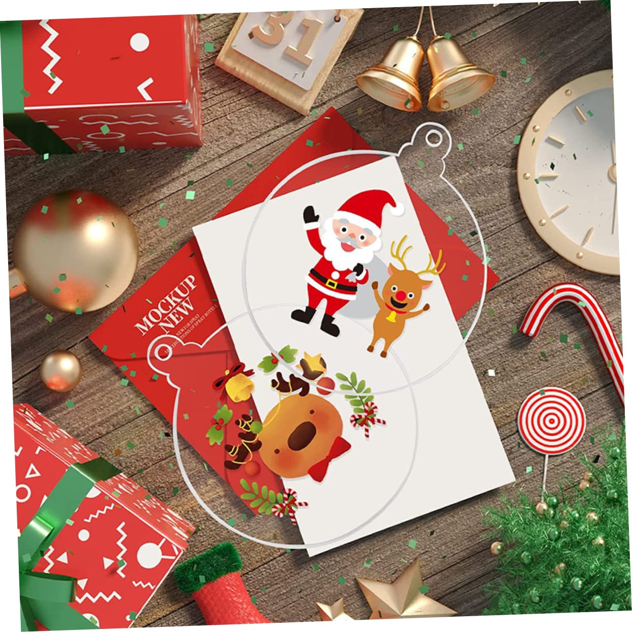 PRETYZOOM 216 STK Weihnachtskugel Dekoration personalisierte weihnachtskugeln personalisierte+weihnachtskugeln Weihnachtskugelverzierungen Leere Kugelweihnachtsverzierungen Christbaumschmuck