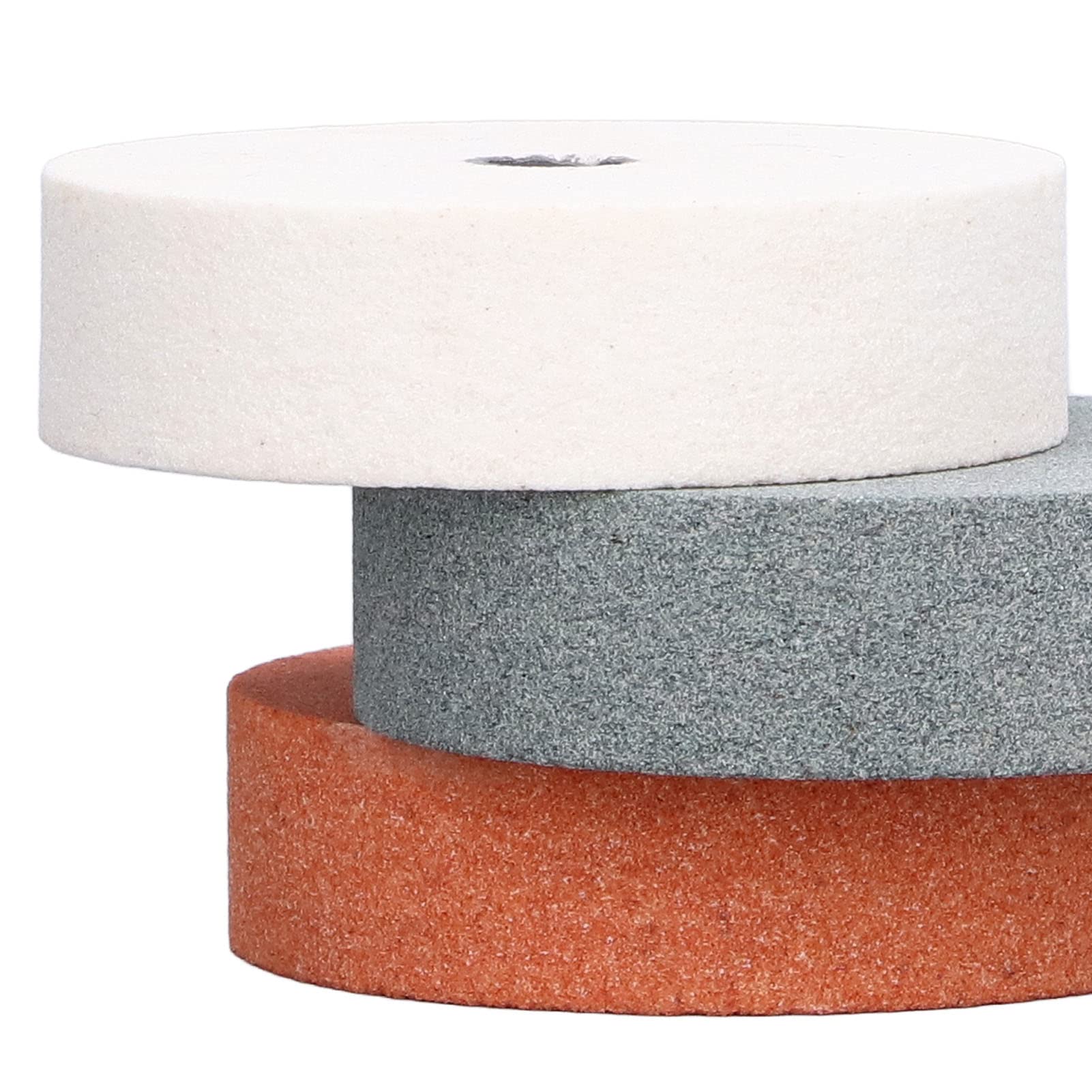 3 Pièces Meule De Banc Meule De Carbure De Silicium Meule De Meule Piédestal Meule Abrasive pour Métal Céramique Bois