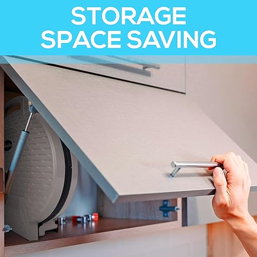 Miniatura 9 de Courant Máquina para hacer pizzas de 12 pulgadas, platos antiadherentes con mango frío al tacto y máquina de calzone, horno eléctrico de encimera