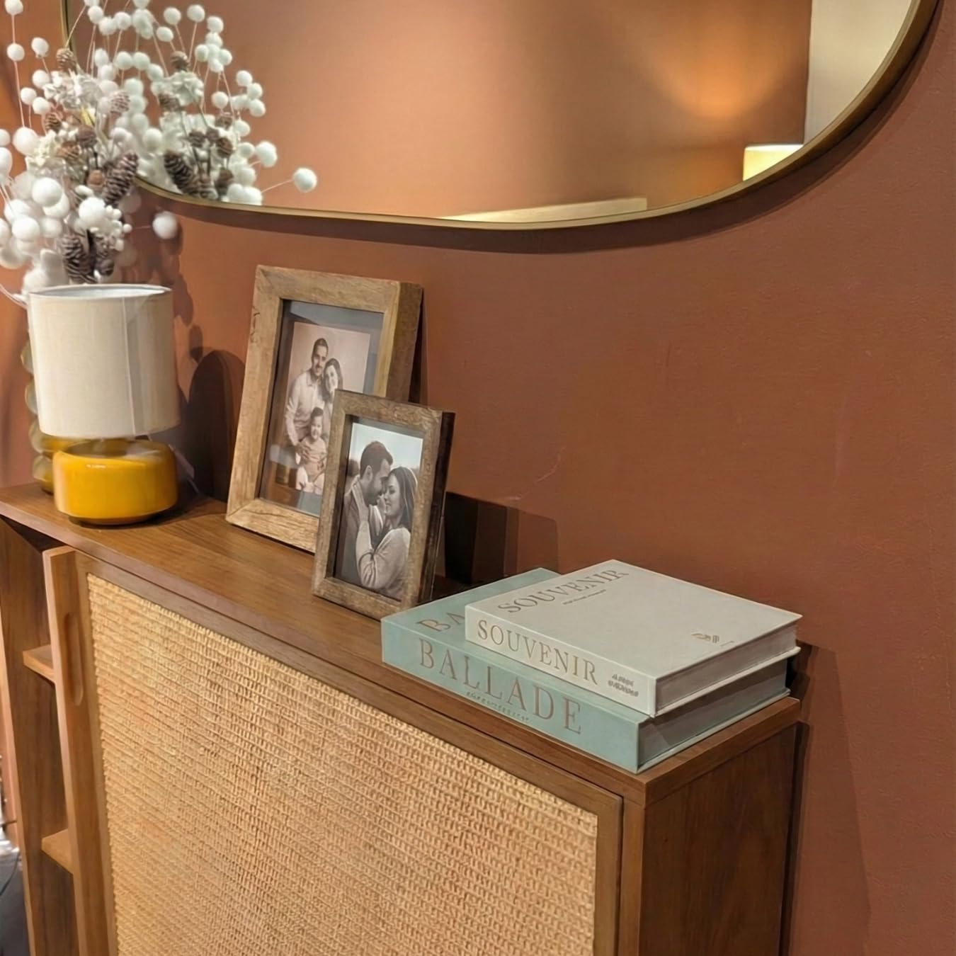 Libri Decorativi Arredamento Set 2 | Libri Finti Decorativi Design con Scatola Libro Contenitore | Coffee Table Book Decorazioni Casa | Libro Porta Oggetti Arredo Salotto Soggiorno (Verde Salvia)