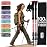 Hiker Hunger Carbon Fiber Hiking Poles Collapsible Lightweight for Women | Walking Sticks for Hiking | Trekking Poles for Hiking | Nordic Walking Poles for Seniors, Men & Kids - Red EVA Foam