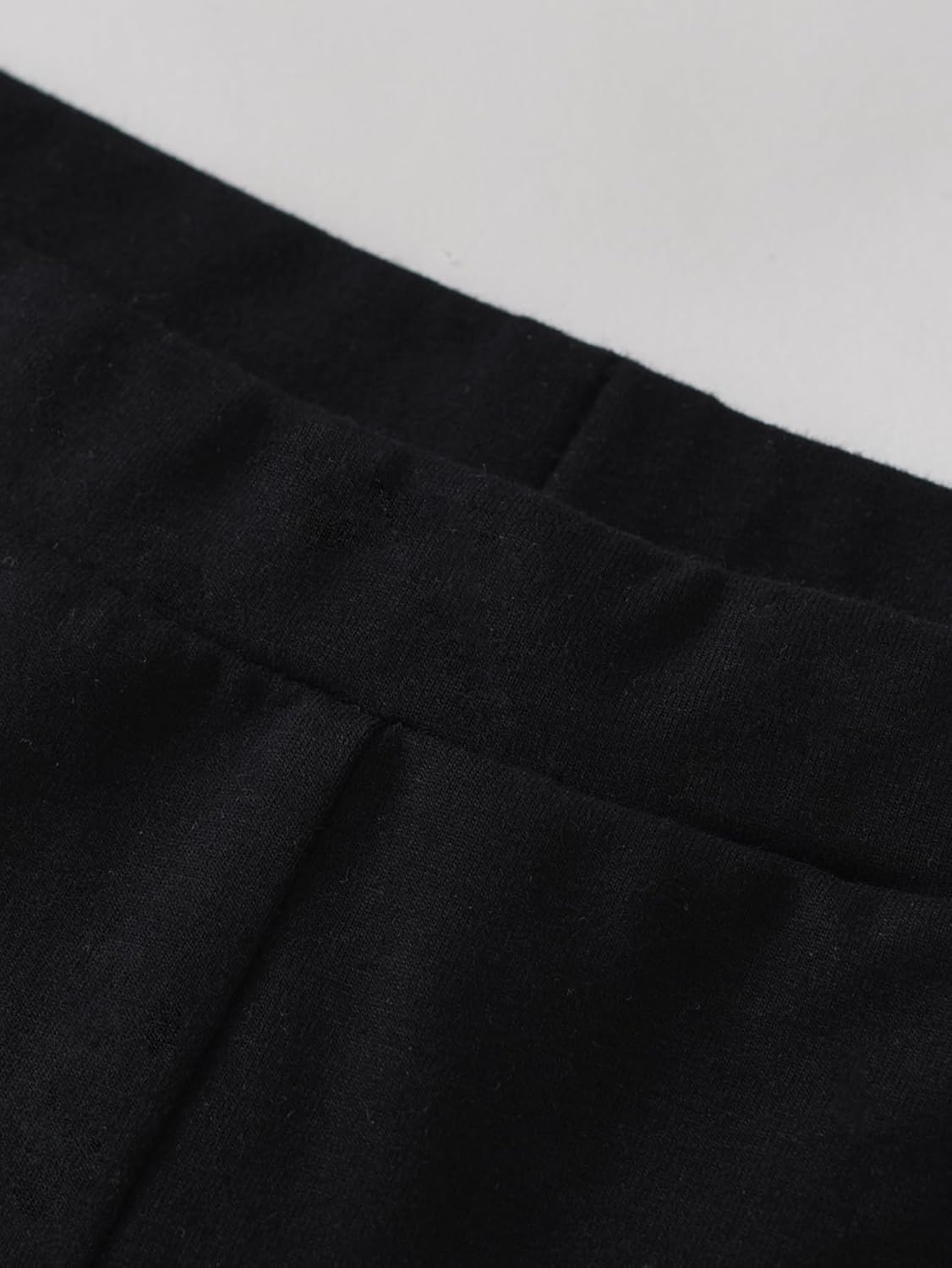 Weintee Women's 14" Petite Cotton Capri Leggings Knee Length - Image 4