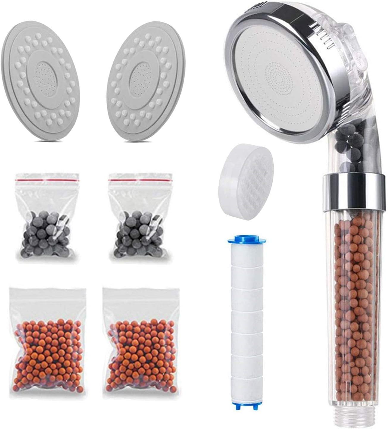 Soffione Doccia Premium Da 2.5 GPM Con Doccetta | Alta Pressione