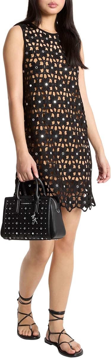 Women's Crochet Mini Dress