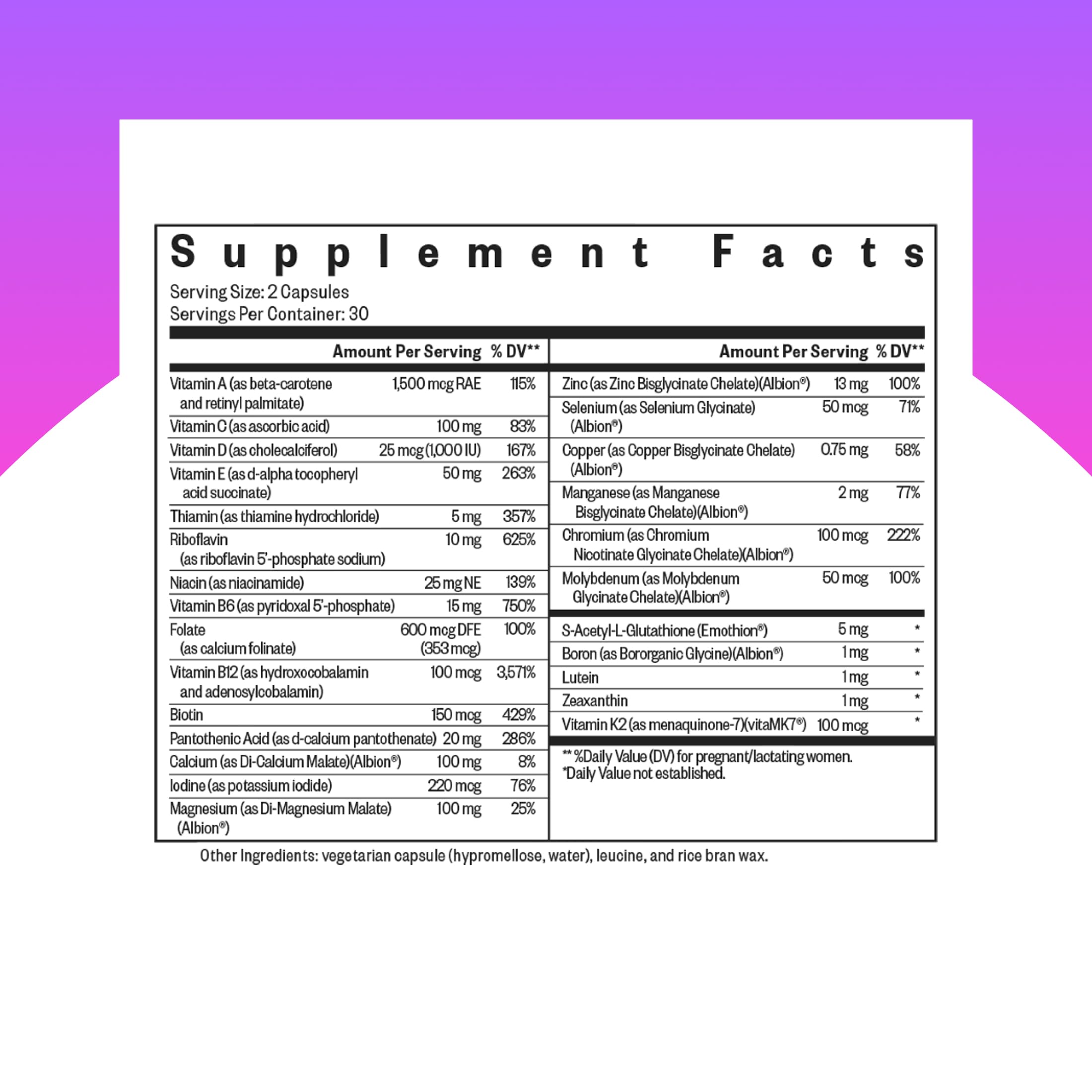 Seeking Health Prenatal Essentials Methyl-Free - 60 vcaps