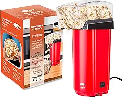 Pipoqueira Elétrica Popfilm Manteiga Sem Oleo 900w Pc9500 Oz Cor Vermelho 220v