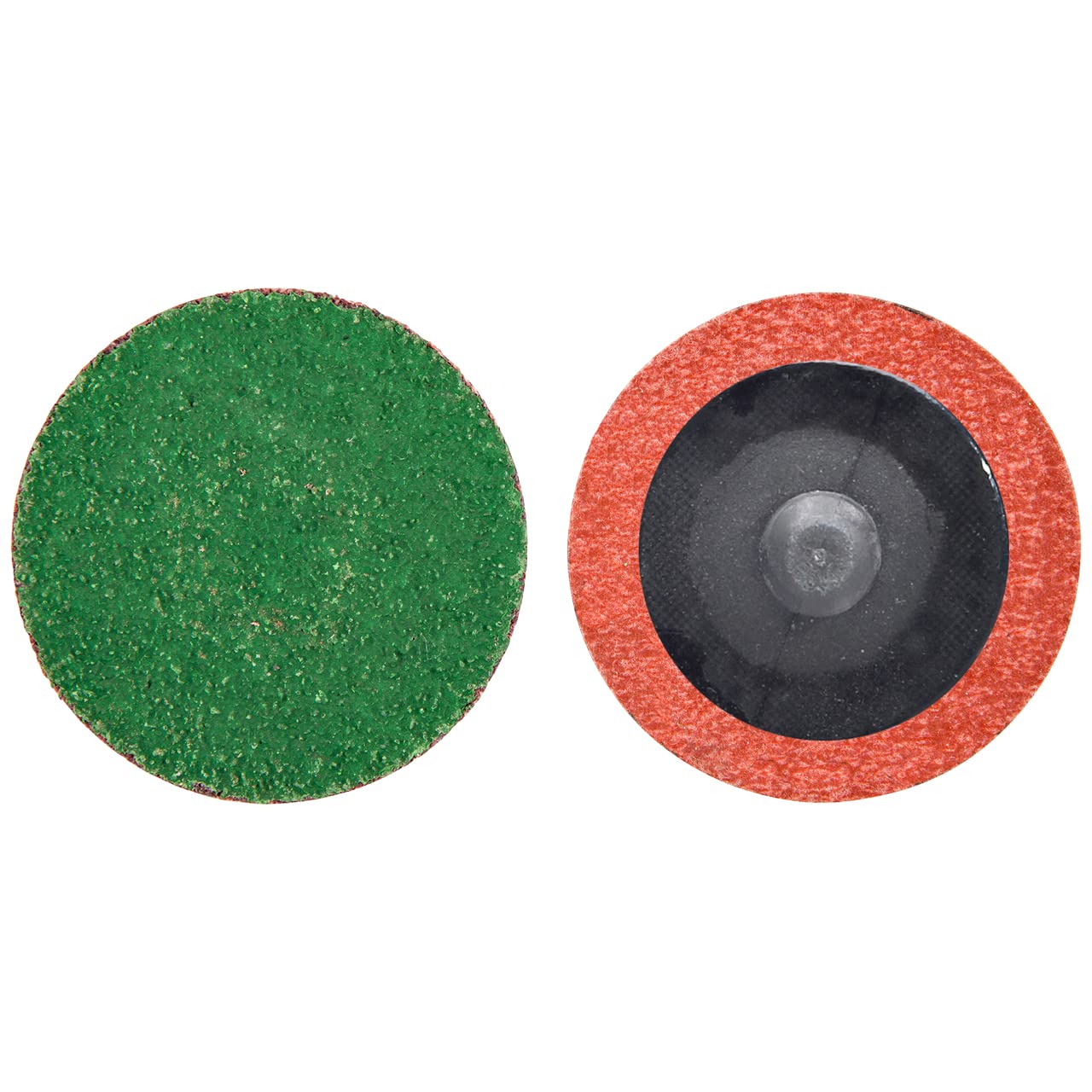 Norton 08834167103 1-1/2” Merit Zirc Plus TR (Type III) Quick-Change Cloth Discs, 60 Grit, Zirconia Alumina Plus, 100 Pack