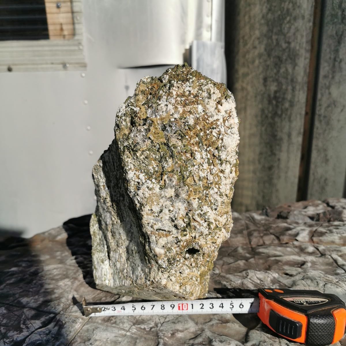 グリーンエピドート原石11.6キロ鑑賞石石置物オブジェインテリア