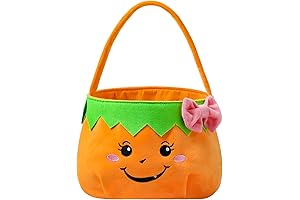 Pumpkins Halloween Treat Bags for Toddlers