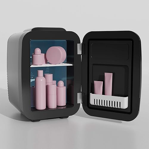Miniatura 3 de Minirrefrigerador termoeléctrico portátil, 4litros, enfriador y calentador ecológico de belleza para alimentos, medicamentos, cosméticos, leche