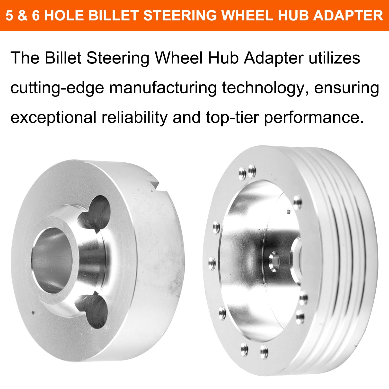 Wheel Lugs For Chevrolet Chevy II 3-Bolt Steering Wheel Adapter - Foto 2