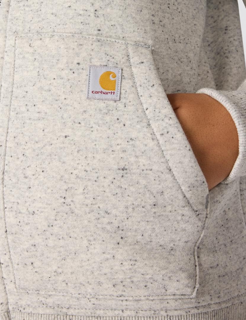 Carhartt Women's Relaxed Fit Midweight Sherpa-Lined Full-Zip Sweatshirt - Image 6