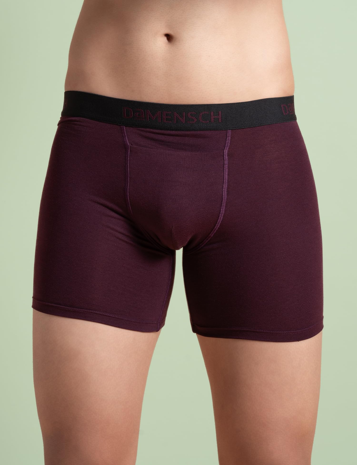 DAMENSCH Boxer da uomo, vestibilità regolare, in misto cotone, biancheria intima da uomo, pantaloncini da uomo