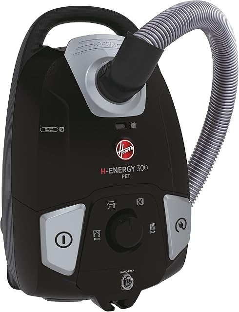 Hoover Bagged Cylinder Pet Vacuum Cleaner - H-ENERGY 300