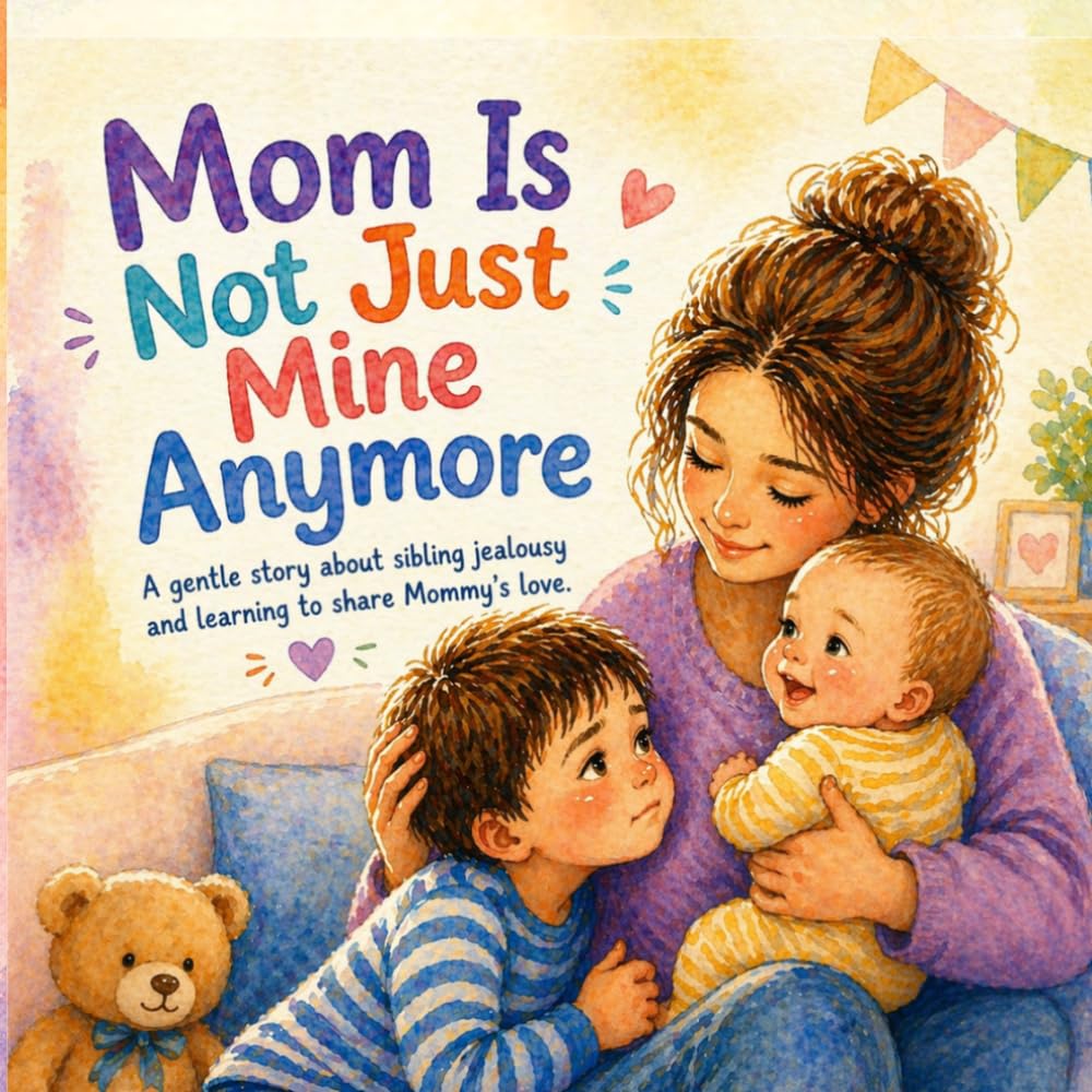 Mom Is Not Just Mine Anymore: A gentle story about sibling jealousy and learning to share Mommy’s love